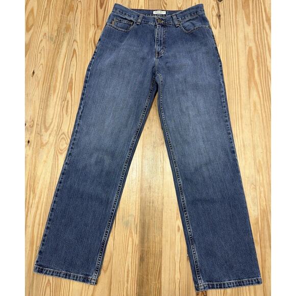 Eddie Bauer Vintage Mom Jeans Womens Size 10 Blue 29x30 - Picture 1 of 8
